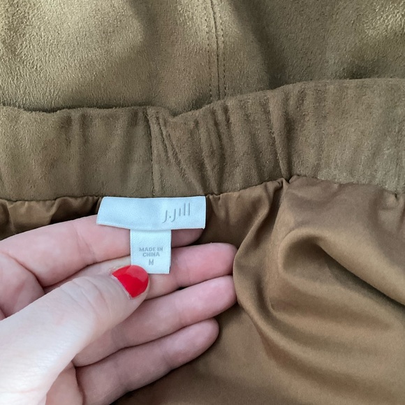 J.Jill Brown Suede Skirt - Picture 5 of 6
